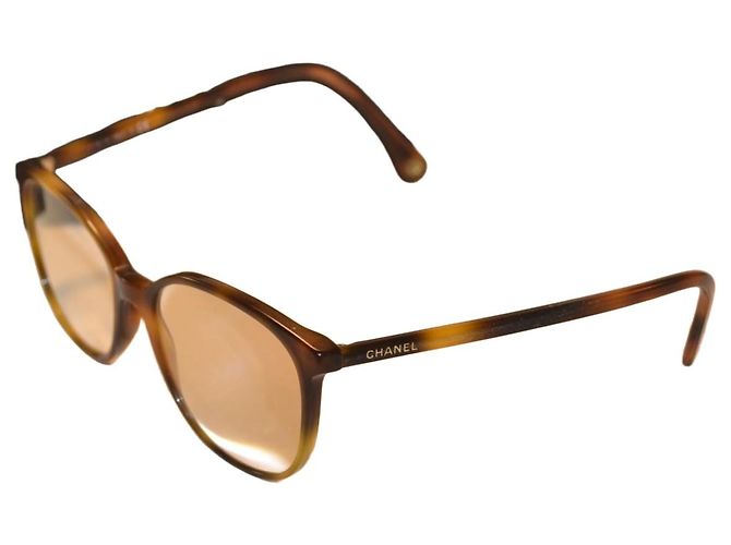 Gafas Chanel Pantos 3432 Marrones de Plástico Castaño