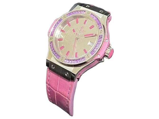 Reloj automático Hublot BigBang acero rosa 38mm