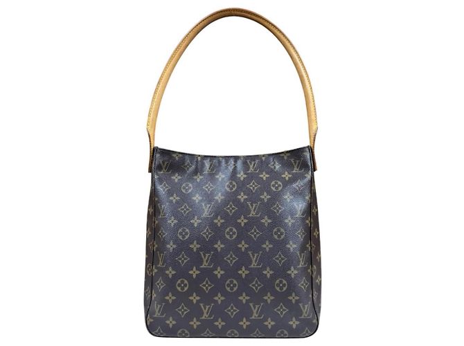 Sac à main épaule Monogram Looping GM de Louis Vuitton Marron
