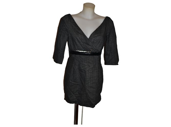 Pinko Kleid Grau Größe 46 IT