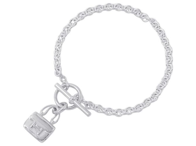 Pulseira Charm Amulette Constance da Hermès Prata