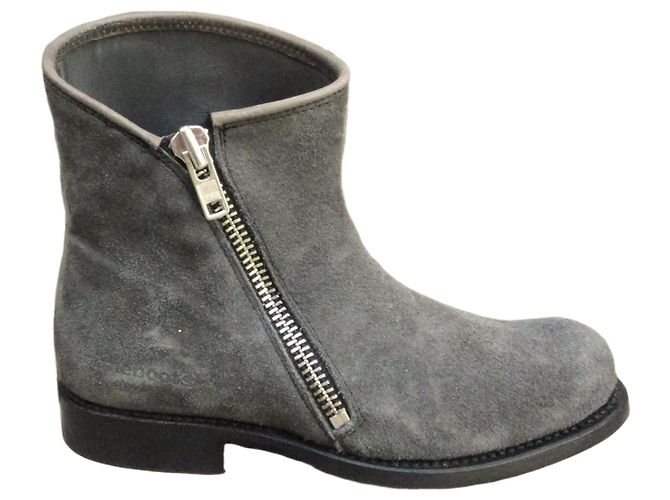 Autre Marque Botines Primeboots de ante gris