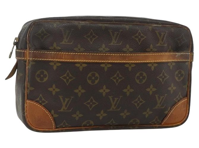 LOUIS VUITTON Clutch Compiegne 28 M51845 LV Auth 175116 Monogramm