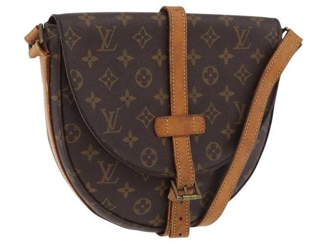LOUIS VUITTON Borsa a Spalla Monogram Chantilly MM M51233 LV Auth 175539 Monogramma