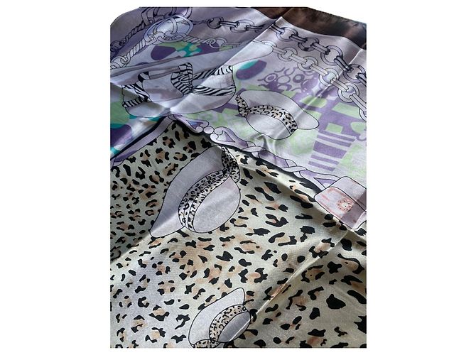 Foulard in seta Romeo Gigli multicolore 90x90