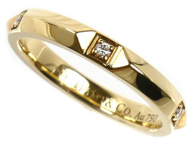 Tiffany & Co Anello True Band in oro giallo 18K Tiffany