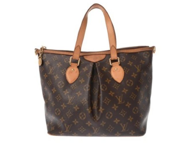 Louis Vuitton Monogram Palermo PM Handtasche Braun
