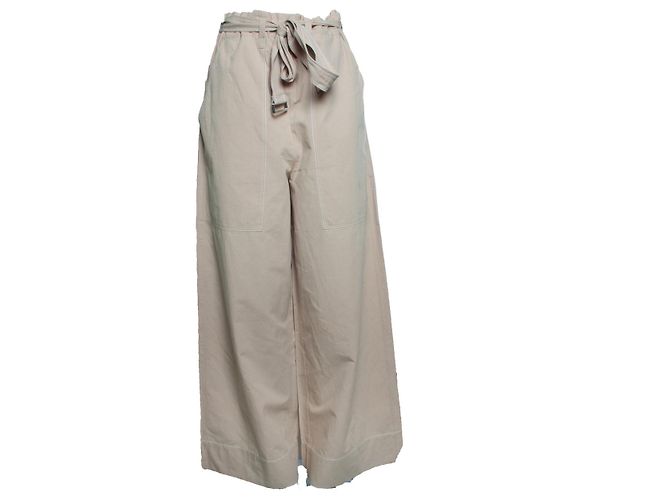 Joseph, weite Beinhose in Beige Braun