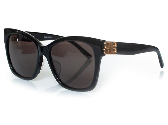 Balenciaga, gafas de sol oversized negras Negro