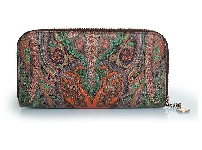 Etro, cartera paisley Multicolor