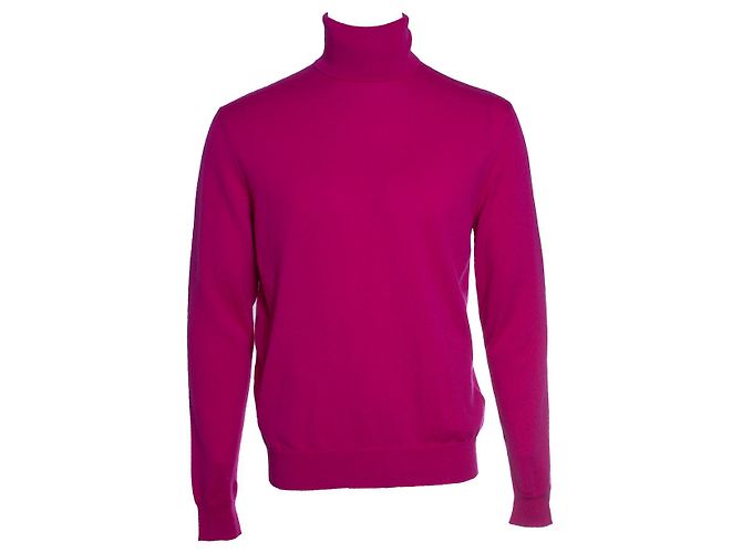Ralph Lauren Violet, Pull à col roulé rose