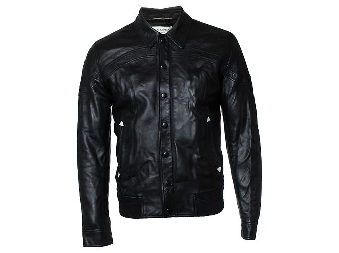 Saint Laurent, 2018 Hedi slimane western trucker jacket