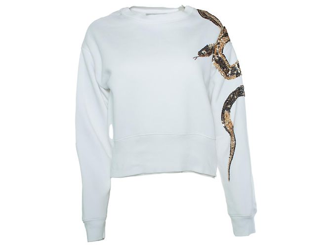 Autre Marque All Saints, suéter blanco con adornos