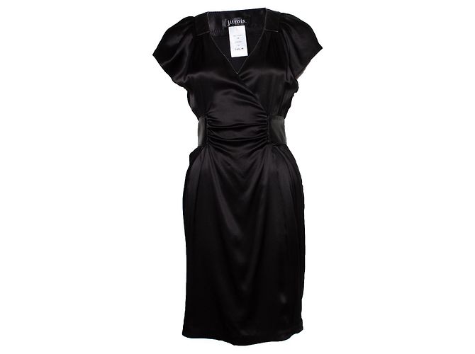 Autre Marque Jitrois, Seidenkleid in Schwarz