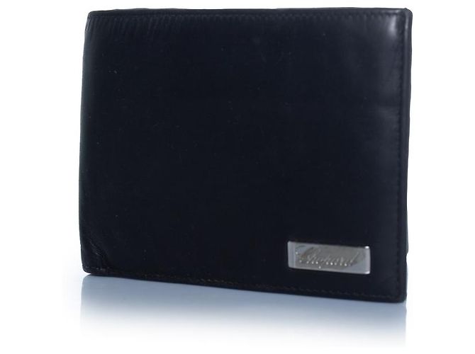 Chopard, black leather wallet