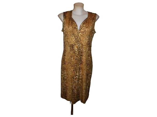 Vestido de seda Tory Burch Multicolor 