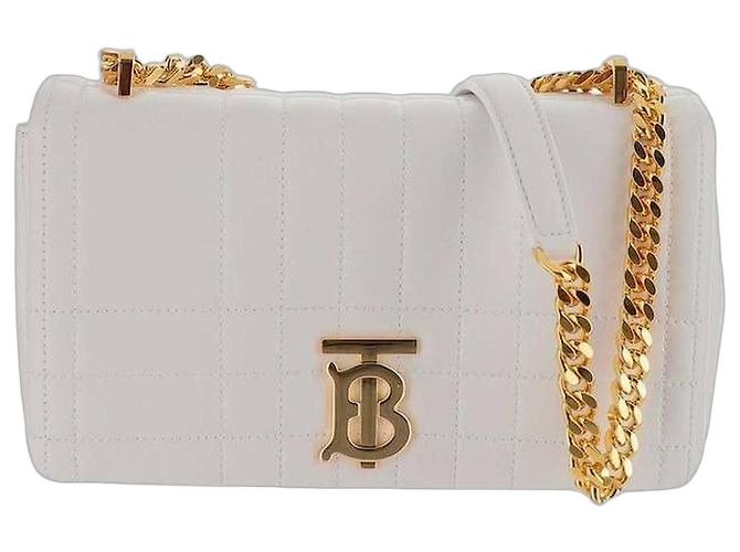 Burberry Piccola borsa con ruote Argento