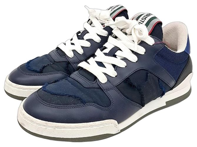 Baskets Christian Dior Bleu