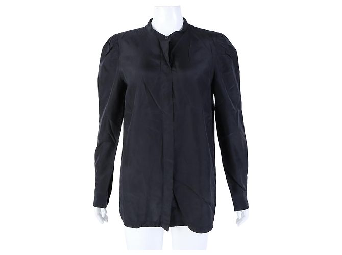 Dries Van Noten Langarmhemd Schwarz 