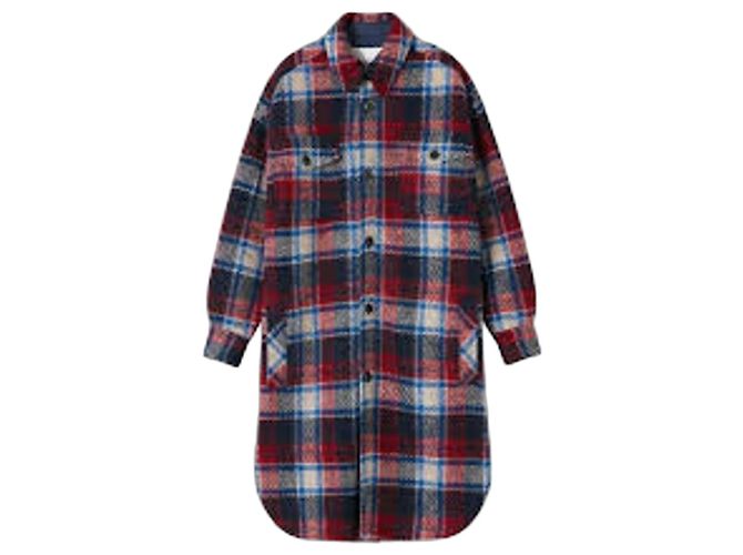 Isabel Marant Check Coat BURD
