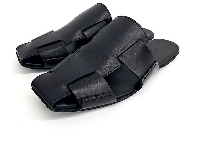 Mules RUSE Hermès Noir