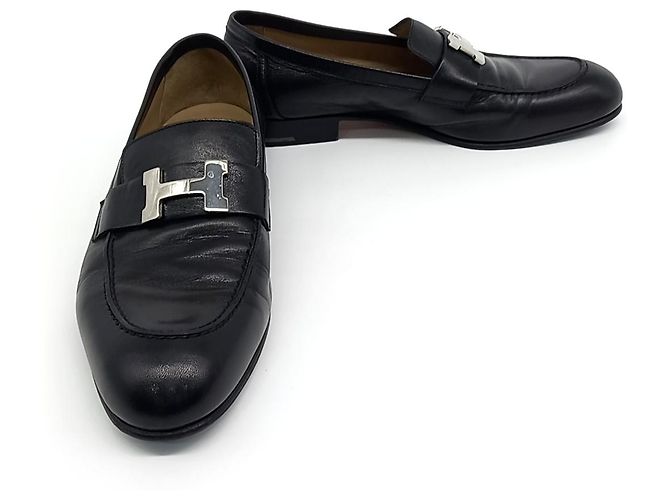 Hermès Mocassin Noir 