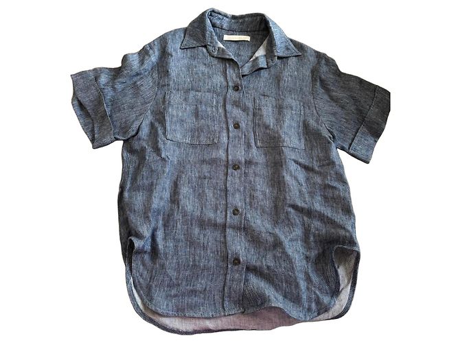 Camicia in Lino Blu Marino Vanessa Bruno
