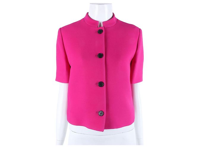 Dior Kurzarmjacke Pink