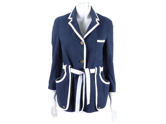 Thom Browne Jacke Blau 