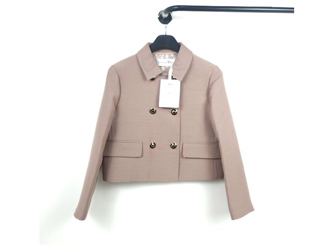 Oblique Dior Giacca in seta doppia obliqua Multicolore