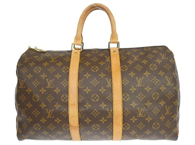 Louis Vuitton Keepall Monogram Canvas 45 Marron