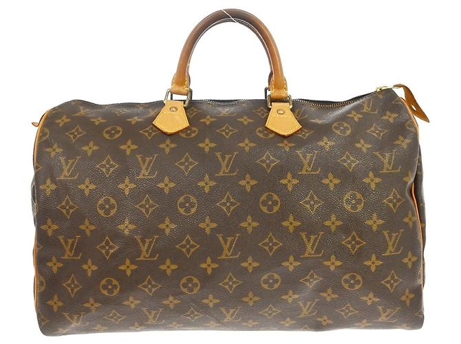 Louis Vuitton Speedy Monogram Canvas 40 Brown