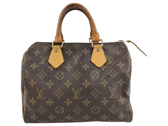 Sac à main Speedy Monogram Canvas 25 de Louis Vuitton Marron