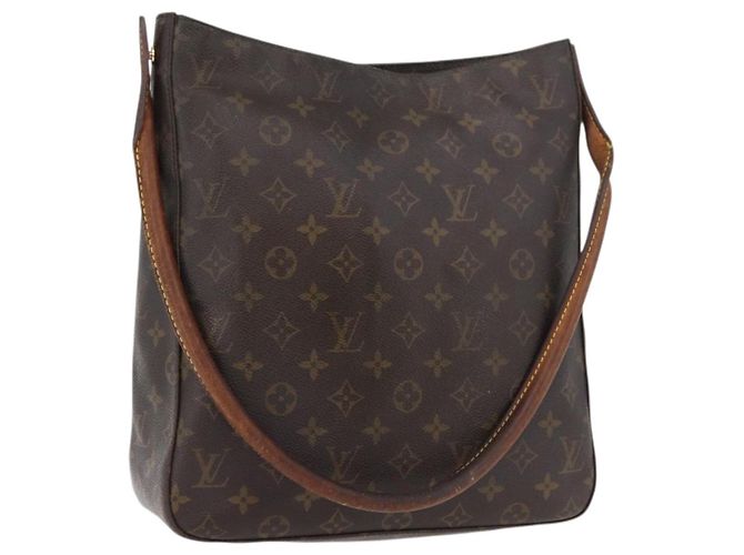 LOUIS VUITTON Bolsa de Ombro Monogram Looping GM M51145 LV Auth 176355 Monograma