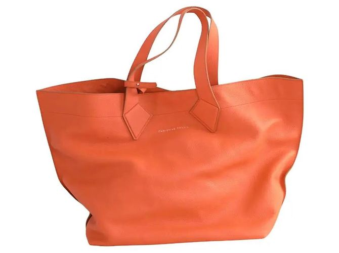 Autre Marque Cabas orange