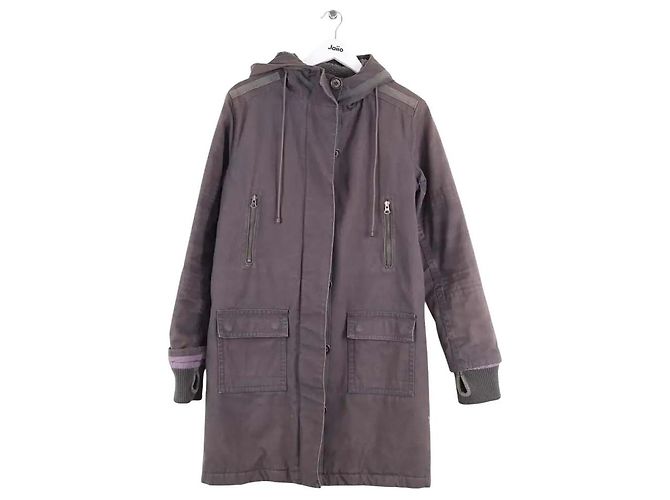 Zadig & Voltaire Grey duffle coat