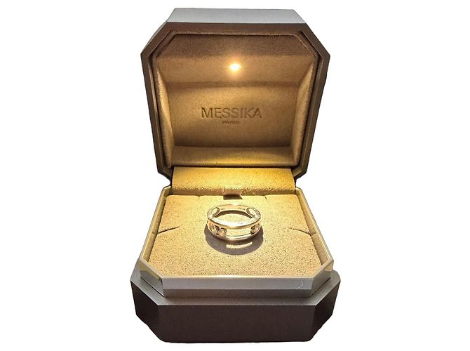 Messika Move Diamantring Weißgold Silber