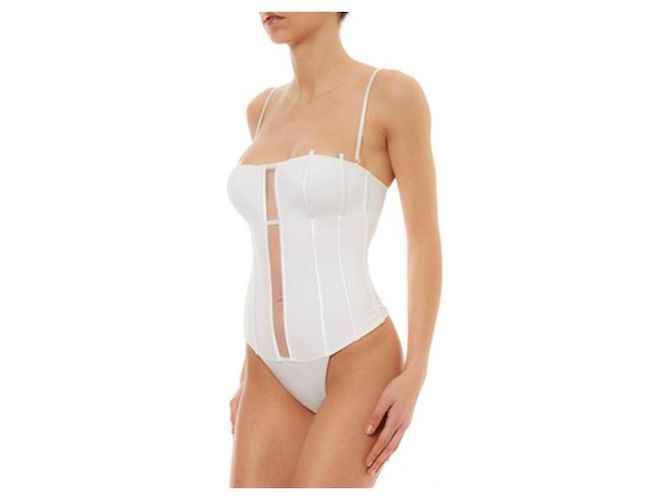 La Perla Costume da Bagno Intero Graphic Couture - Bianco