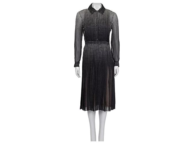 Schwarzes, tailliertes Seidenkleid Gucci 2024 NWT - IT40/S gebraucht