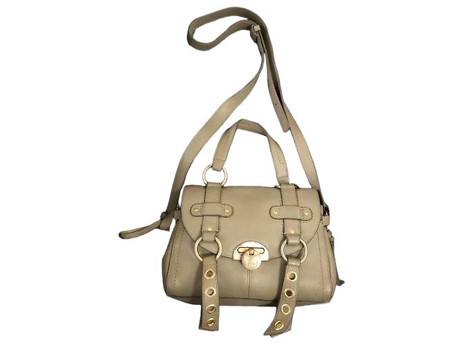 Bolsa de couro See By Chloé Bege