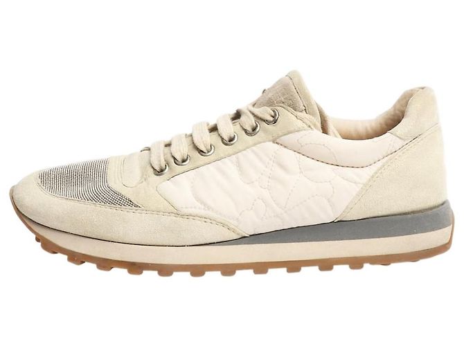 Brunello Cucinelli Multicolour monili patch sneakers - size EU 38 Multiple colors