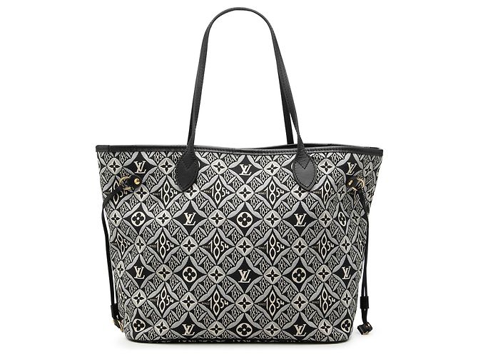 Louis Vuitton Black Monogram Jacquard Since 1854 Neverfull MM