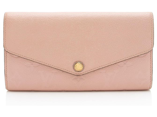 Portefeuille Sarah Monogram Empreinte Louis Vuitton Rose