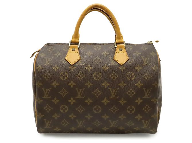 Bolsa Louis Vuitton Monogram Speedy 30 Marrom