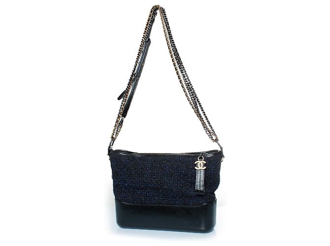 Chanel, Medium Gabrielle bolsa transversal de tweed Multicor