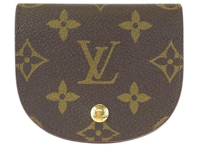 Portamonete Monogram Louis Vuitton Marrone