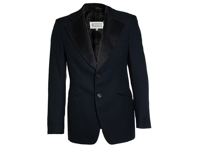 Maison Martin Margiela Maison Margiela, Schwarzer Einreiher-Blazer