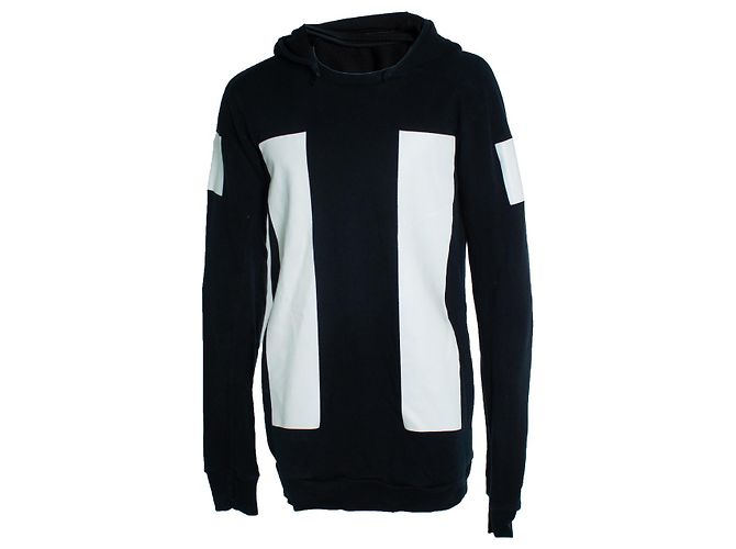 Autre Marque 11 Boris Bidjan, sudadera negra a rayas Multicolor