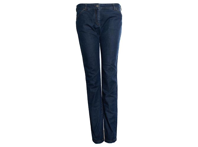 Balenciaga, jeans rectos azules
