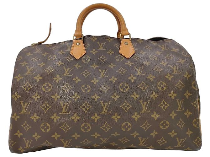 Speedy Louis Vuitton Monogram Cabas Marrom